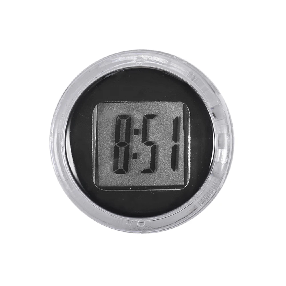 Mini Motorcycle Clock Stick-on Waterproof Electronic Watch Moto Digital Clock With Stopwatch For Moto Decoration Accessories