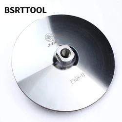 BSRTTOOL 7 Zoll Aluminium Backer Pad M14 5/8-11 Gewinde Sichern Platte Halter Für Polieren Pad Winkel Grinder