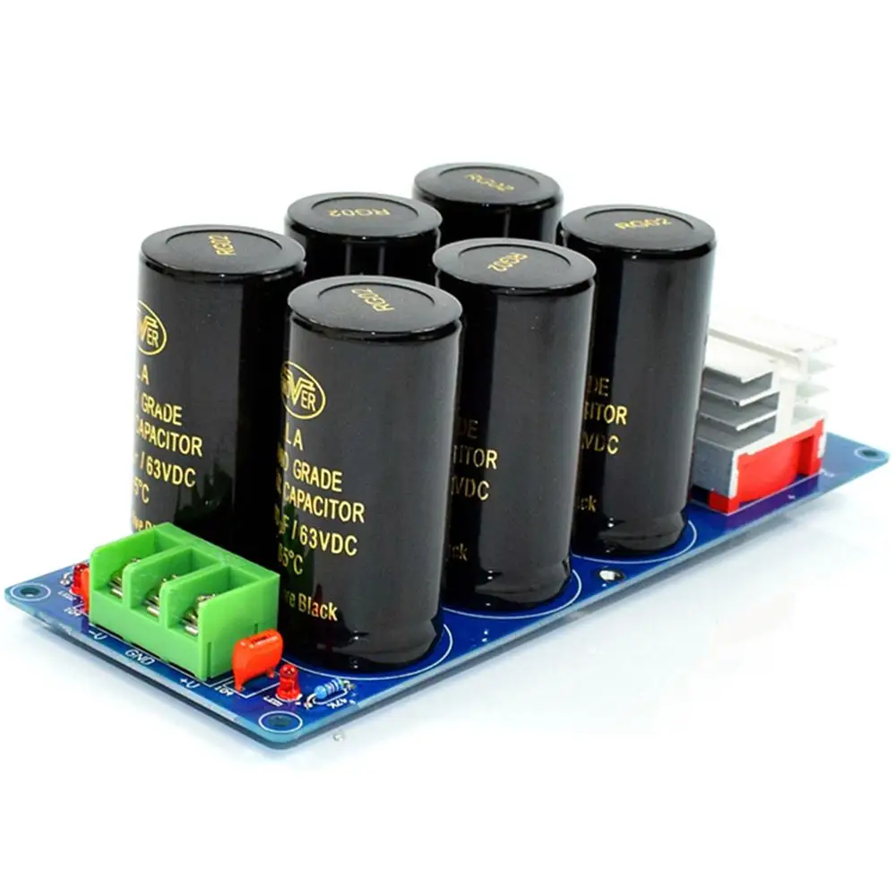 63V 6*10000UF 50A Current Positive and Negative Dual Power Rectification Filter Power Board