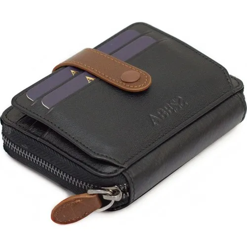 ABESS Wallet Card Wallet Leather Men Wallets