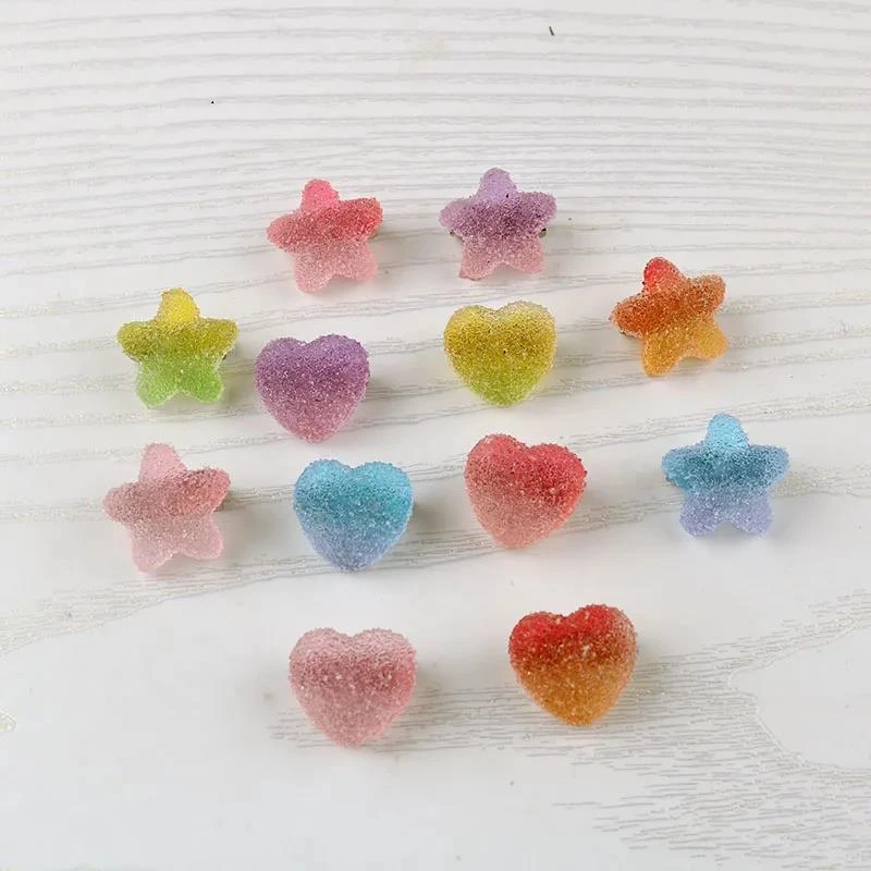 24Pcs Cute Fudge Brooch Childish Cute Anti-walking Brooch Jewelry Fresh And Natural Children's Decorations Cute INS Tide Badges