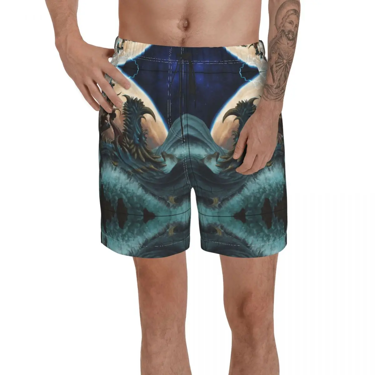 Causal Ragnarok Viking  Floki, Nordic, Viking Breathable Quick Dry Nerd Hawaii Pants