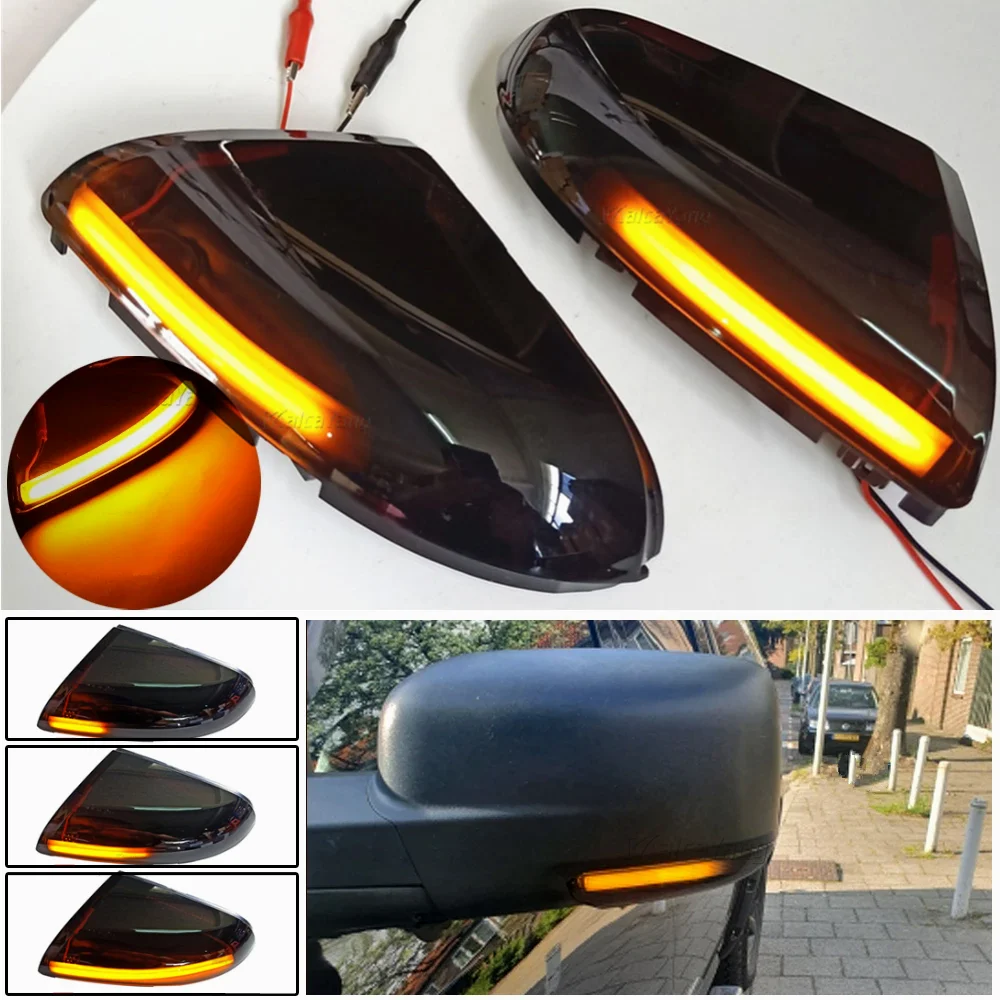 Dynamic Blinker For Dodge Ram 1500 2500 3500 2009 2010 2012 2018 flasher 68064949AA Turn Signal LED arrow mirror indicator