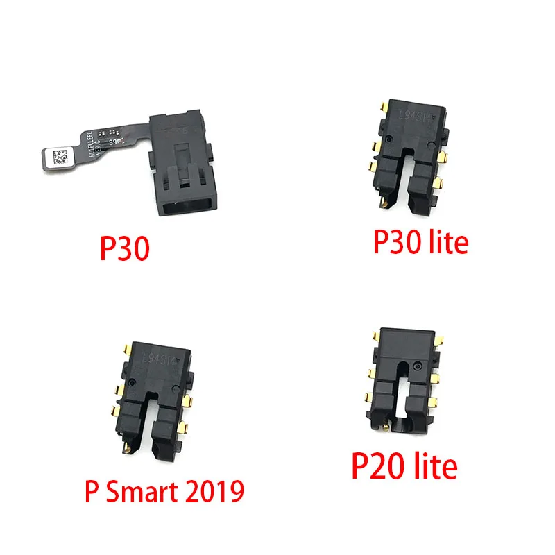 New Ear Earphone Audio Jack Port connector Flex Cable For Huawei P10 Plus P20 P30 P9 Lite Mini P Smart 2019