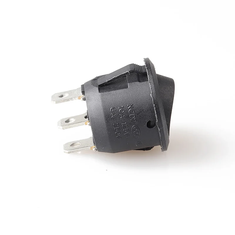 KCD2-103 Drukknop 3 Kleur Spst 3Pin Snap-In Ⅰ/0/Ⅱ Boot Rocker Switch