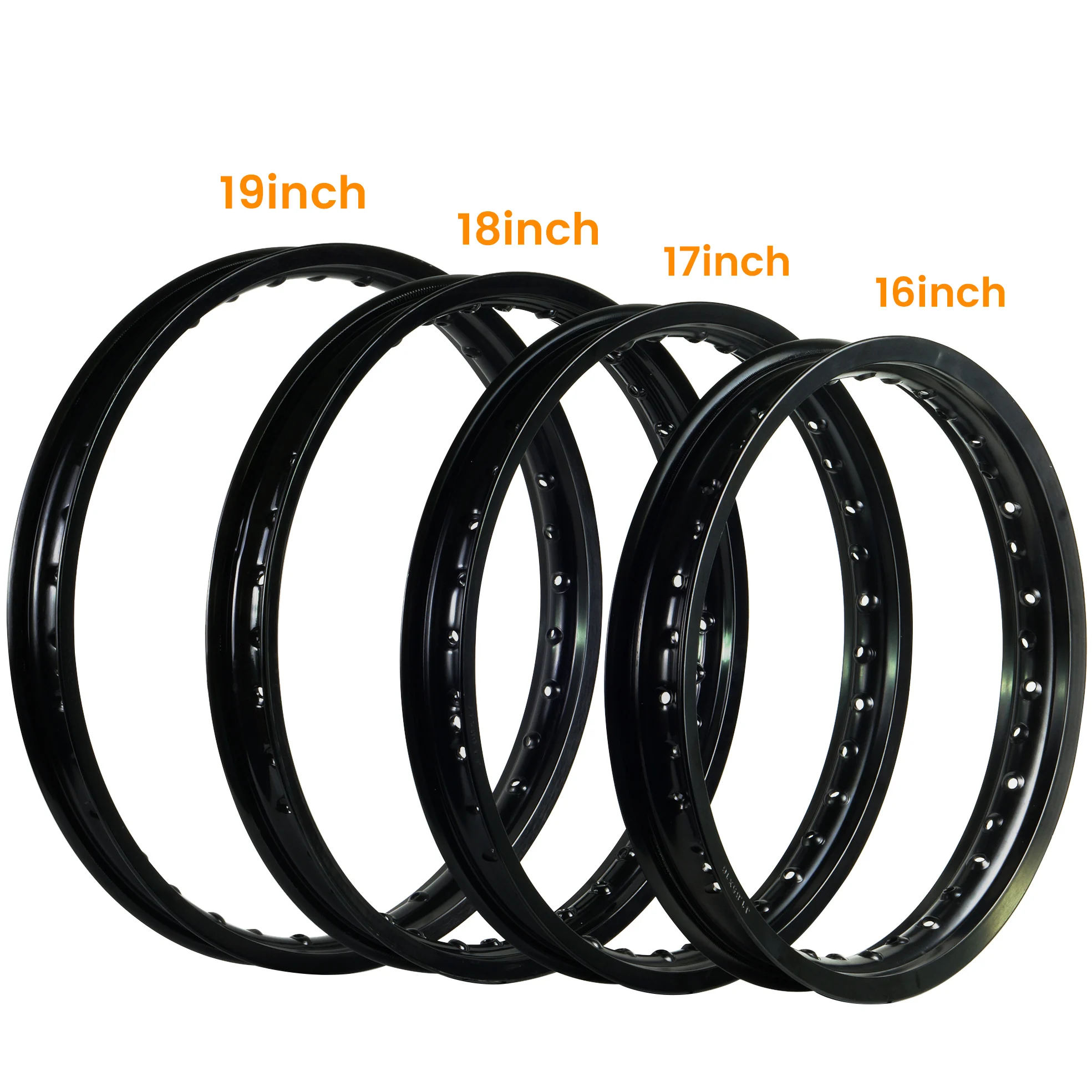 GARMATA Motorcycle rim 16 17 18 19 inches 1.6 1.85 width 36 holes aluminum moto rim for Enduroebike moto Surron rim