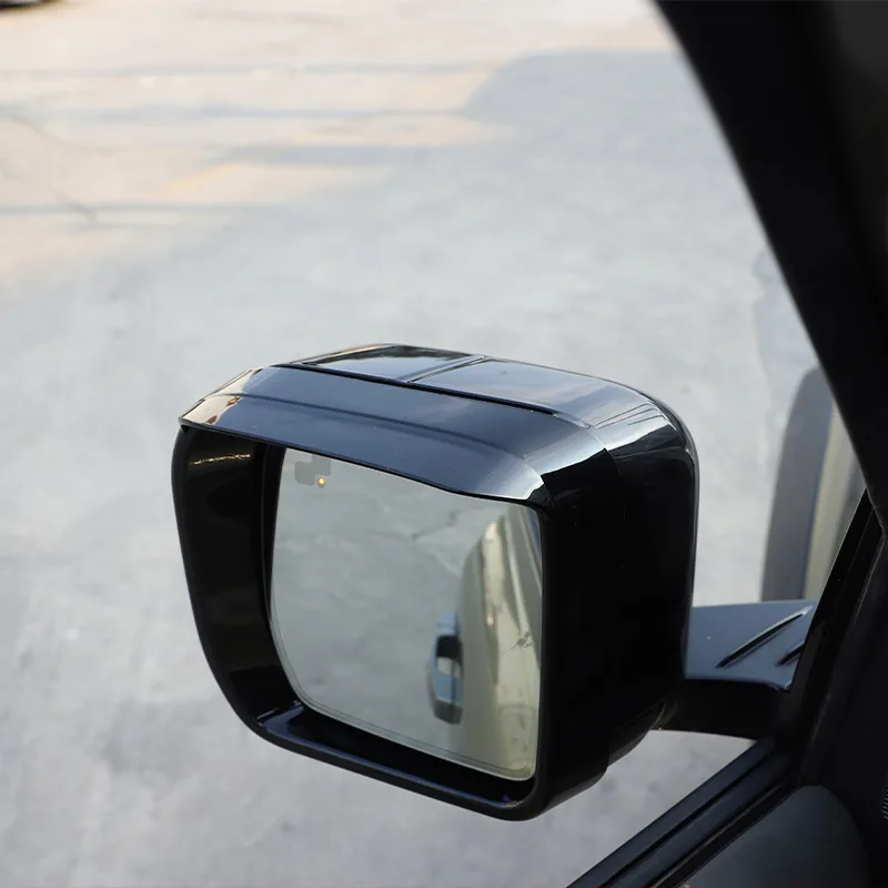 For Land Rover Defender 90 110 2020-2024 ABS Car Exterior Mirror Rain Eyebrow Frame Decorative Sticker Car Accessories