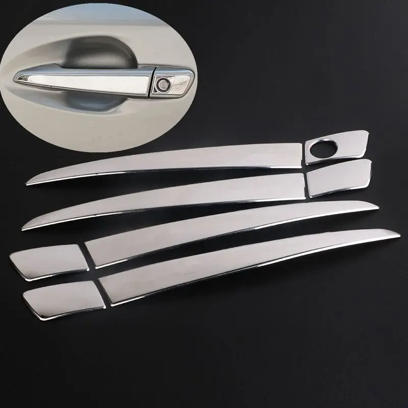 For Lexus RX RX270 RX350/450h 2009 2010 2011 2012 2013 2014 2015 Chrome Car Door Handle Cover Trim Sticker Styling Accessories