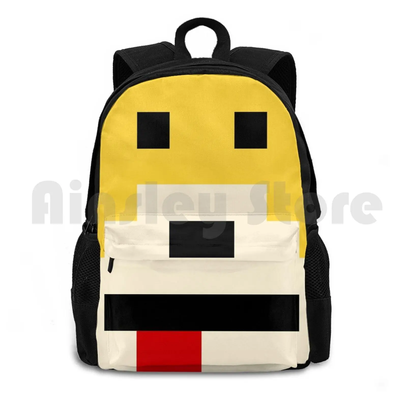 Mr. Oizo-Flat Eric Minimal Yellow Outdoor Hiking Backpack Riding Climbing Sports Bag Mr Oizo Flat Eric All Wet Flat Beat Ed