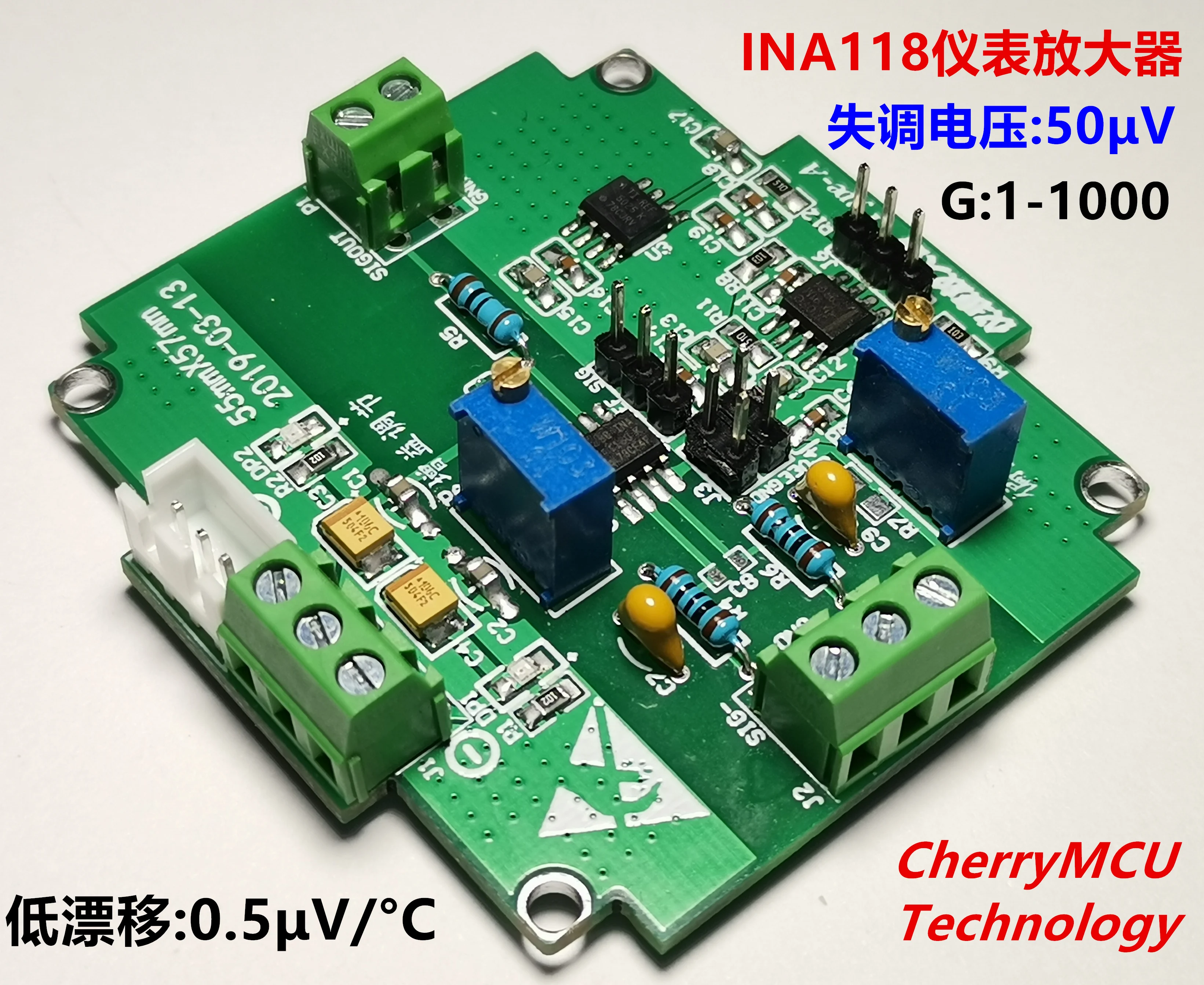 

INA118 ian118 IAN118 module amplifier instrumentation amplifier small signal