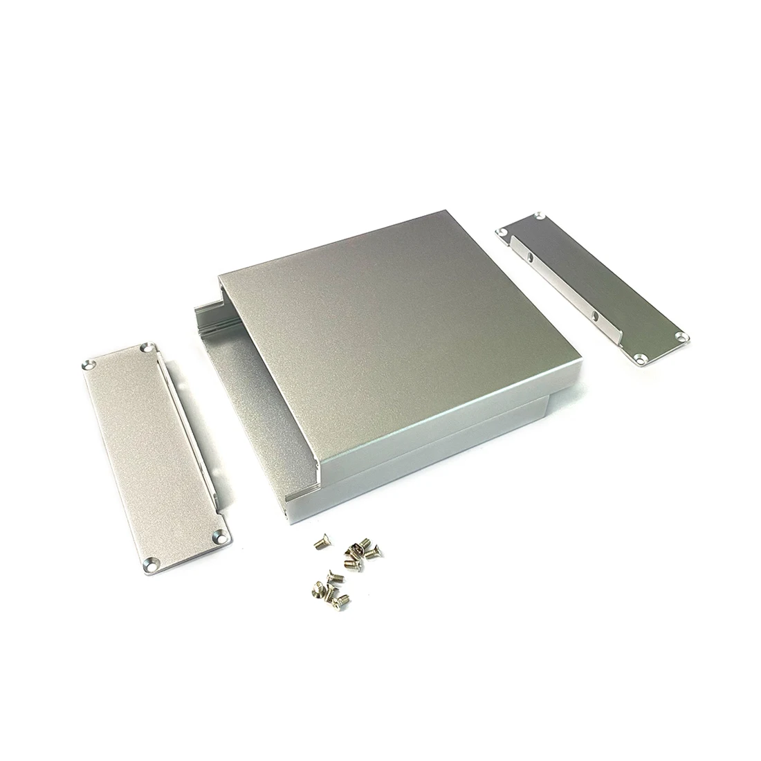 Aluminum Enclosure Instrument Shell PCB  Box Case 114(4.48