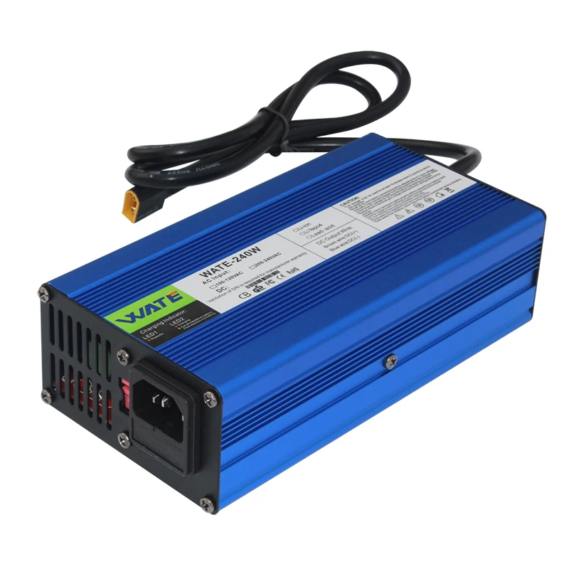 29.4V 8A Charger 24V 8A li-ion battery charger Input 100-120V Or 220-240V For 7S 24V lithium battery pack