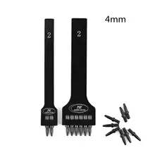 Leather Punching Tool with Round Holes #3