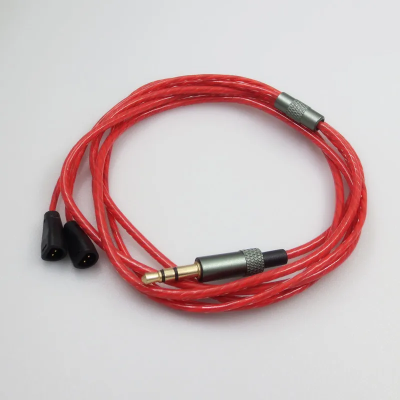 1,2 m Ersatz Audio Upgrade Kabel für IE8I IE80 IE80S Kopfhörer Kabel Hohe Anzahl Sauerstoff Freies Kupfer Core Kabel Reparatur teile