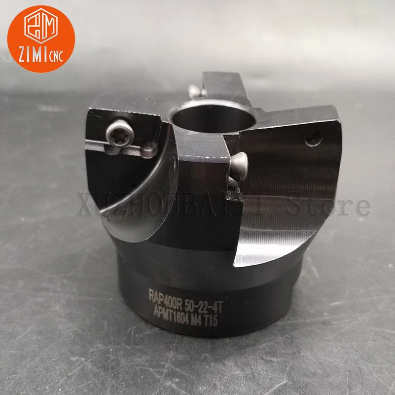 RAP400R 50-22-4T end milling cutter disc Indexable milling cutter head for APMT16 shoulder milling cutter cutters cnc