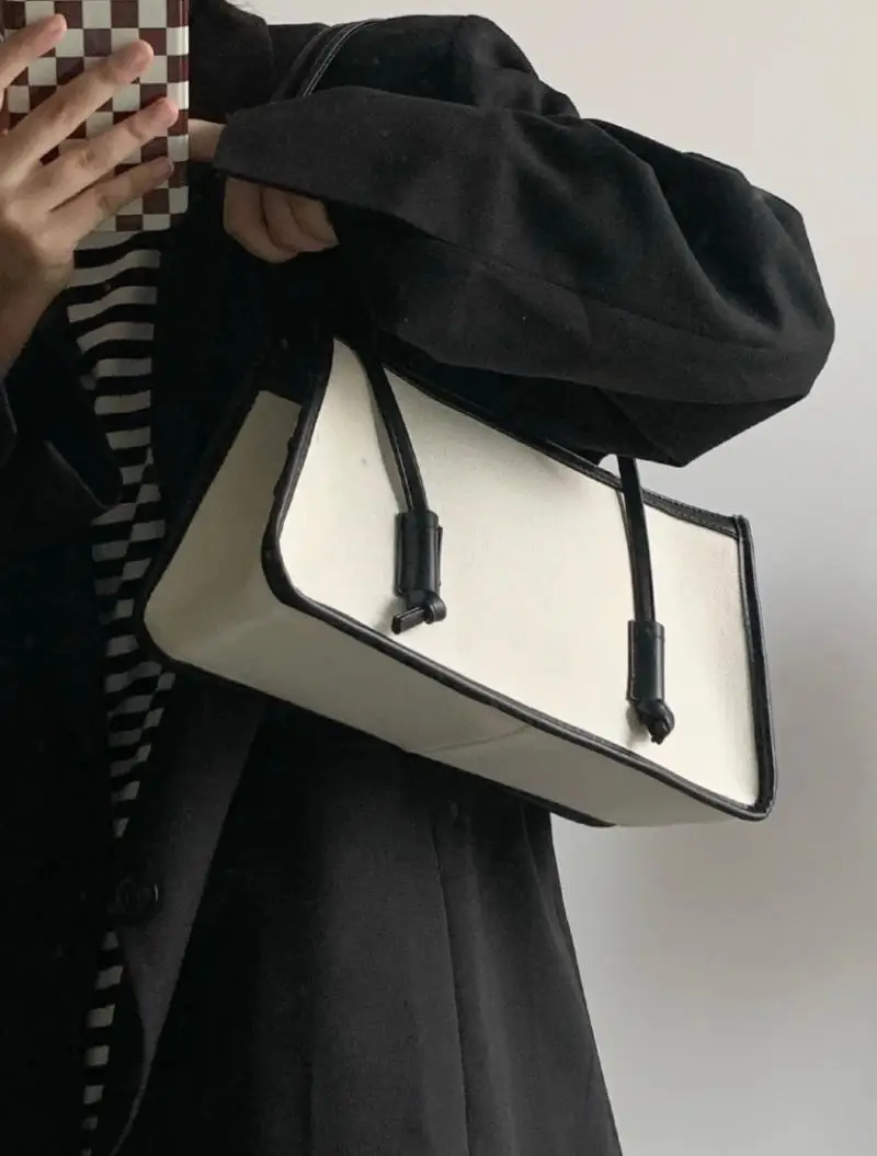 Large Capacity Bag for Women New Style Korean Canvas Handbag Ladies Shoulder Leisure Bag