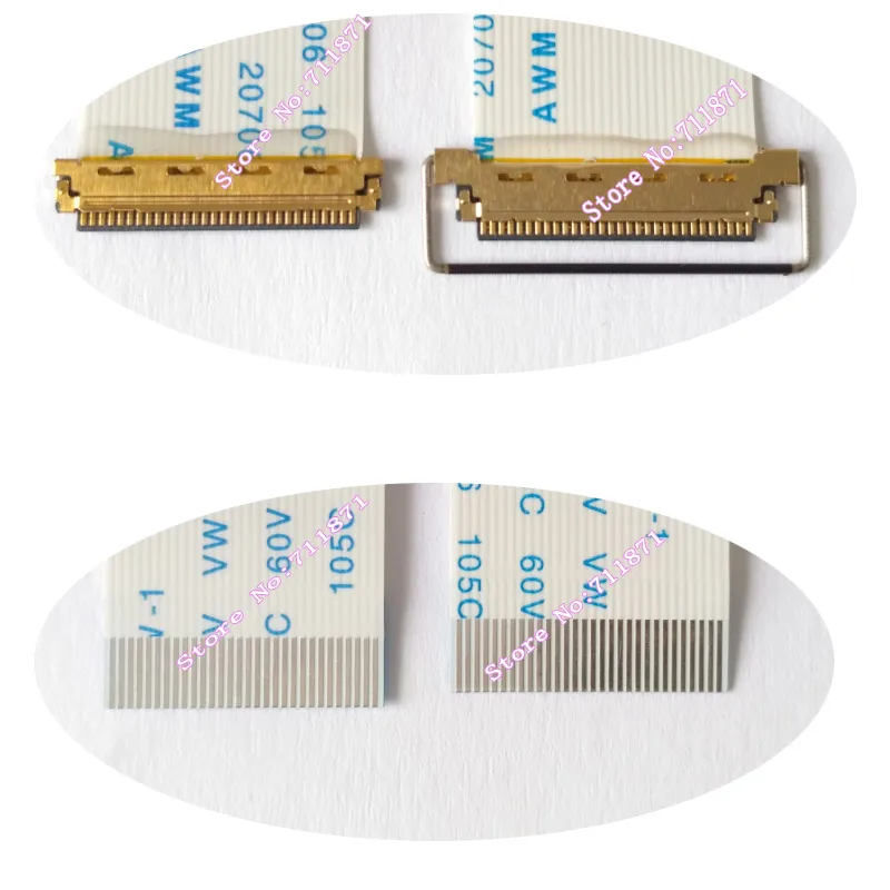 풀 링 I-PEX FPC FFC eDP 스크린 케이블 라인, 1 2 레인 0.5 피치, 30P, 30 핀, 20453-030T-FPC FFC eDP 라인 케이블, 20453-030T