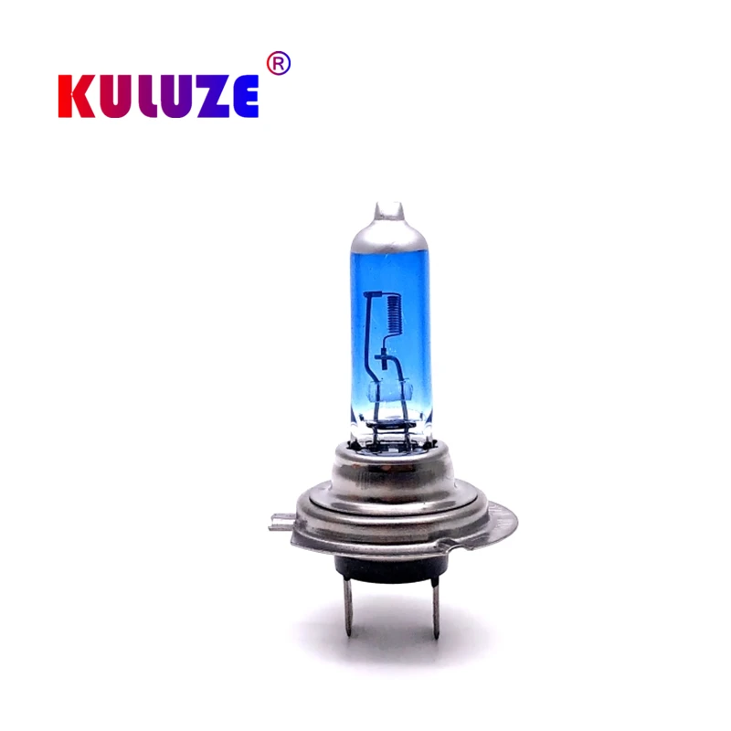 2pcs H7 55W 12V Super White Headlights PX26d Quartz Halogen Bulb High Power 100W auto Lamp Fog Lights