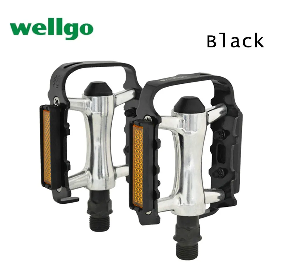 WELLGO M248 Mountainbike Pedal Rennrad Fixed Gear DU Lager Rutschfeste Ultraleichte Pedal Pedal Gewinde Fahrrad Zubehör – Detail 12