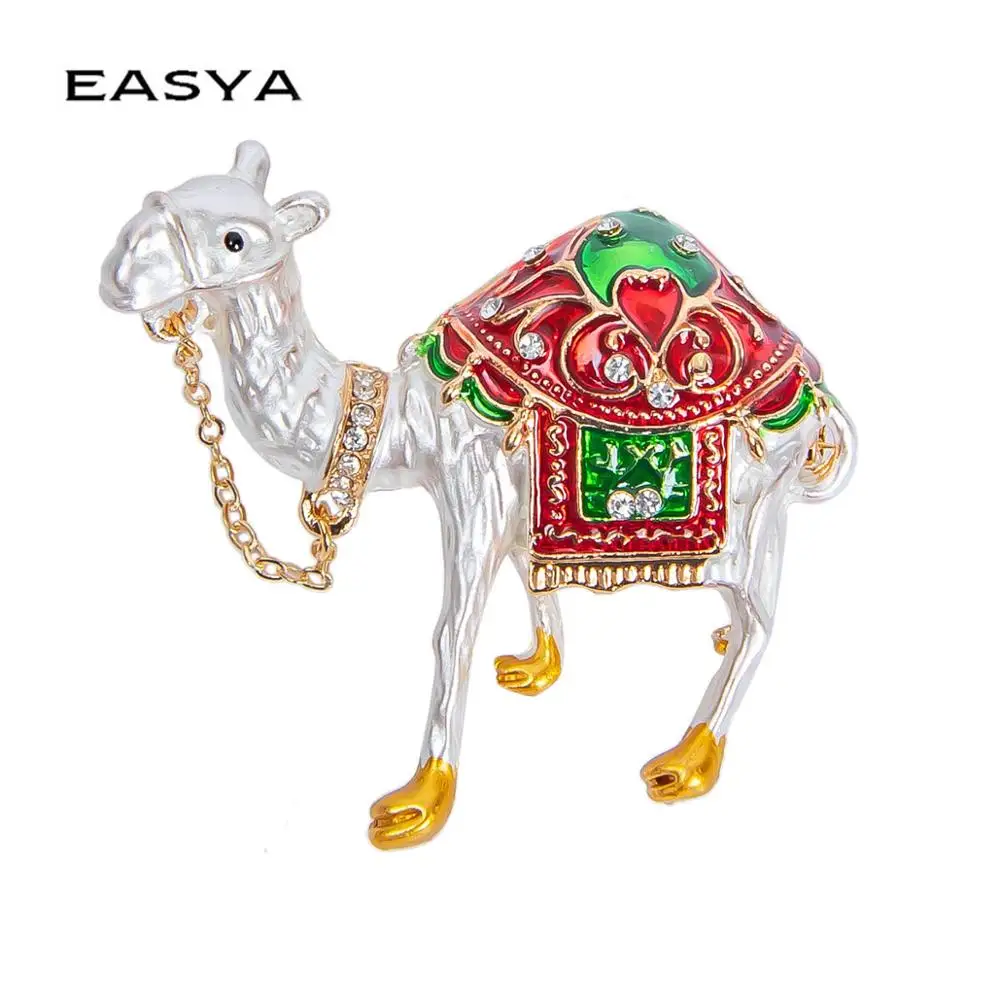 Hot Selling Cute Cartoon Alloy Oil Camel Brooch Wedding Dress Accessories Pin Lady\'s Beautiful Jewelry Brooch