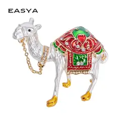 Hot Selling Cute Cartoon Alloy Oil Camel Brooch Wedding Dress Accessories Pin Lady's Beautiful Jewelry Brooch