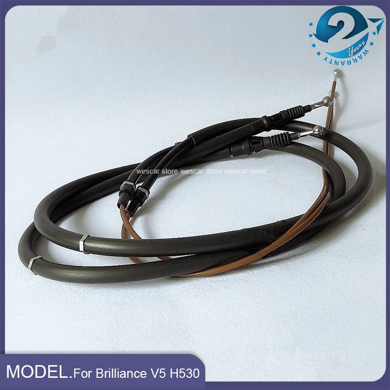 2pcs/lot Car Hand brake cable for Brilliance V5 H530 Car Accessories Parking brake handbrake 4596020 New Original