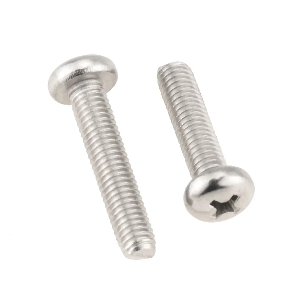 30PCS M3x3 7 10 16 18 30 40 DIN7985 GB818 304 Stainless Steel Cross Recessed Pan Head Screws Phillips Screws M3*3 M3*16 M3*40