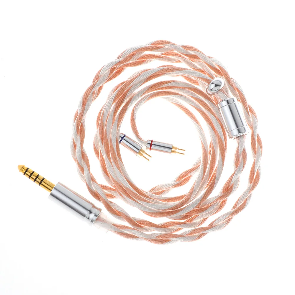 Linsoul Euphrosyne Litz type 6 5N OCC verzilverde OCC-kabel met hoogwaardig materiaal