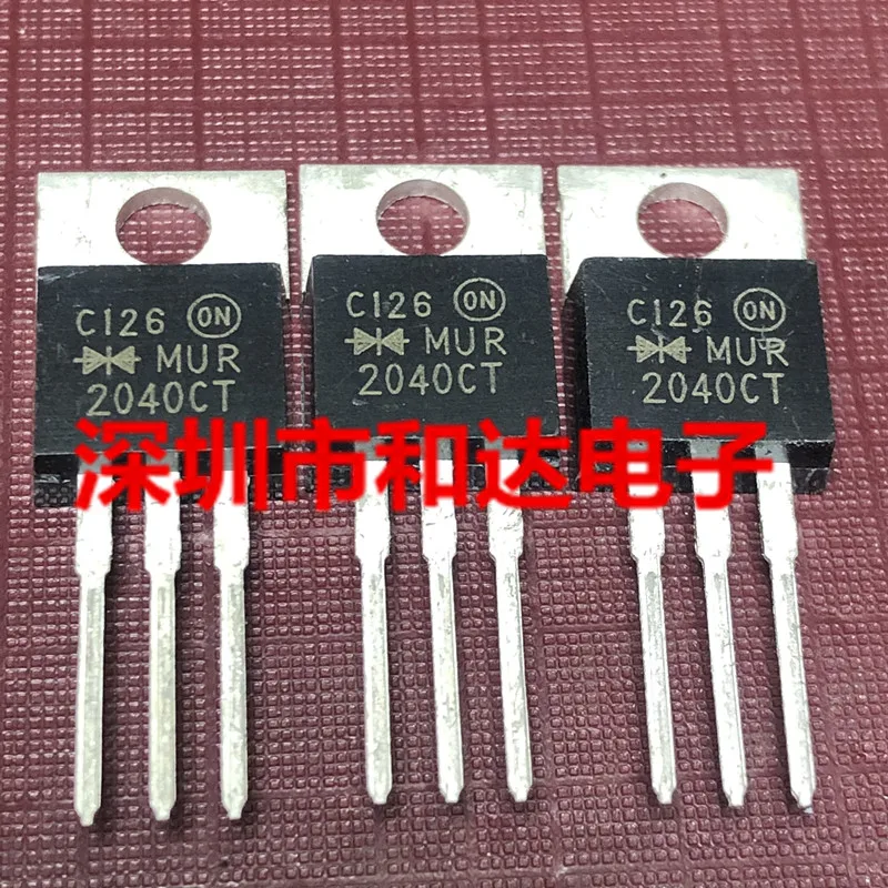 10pcs MUR2040CT TO-220 400V 20A