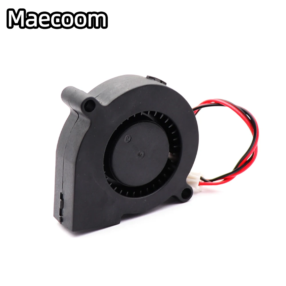 1 pces maecoom 5015 50mm dc 24v 12v 2pin manga rolamento brushless ventilador de refrigeração da turbina ventilador 50mm x 15mm ventilador refrigerador