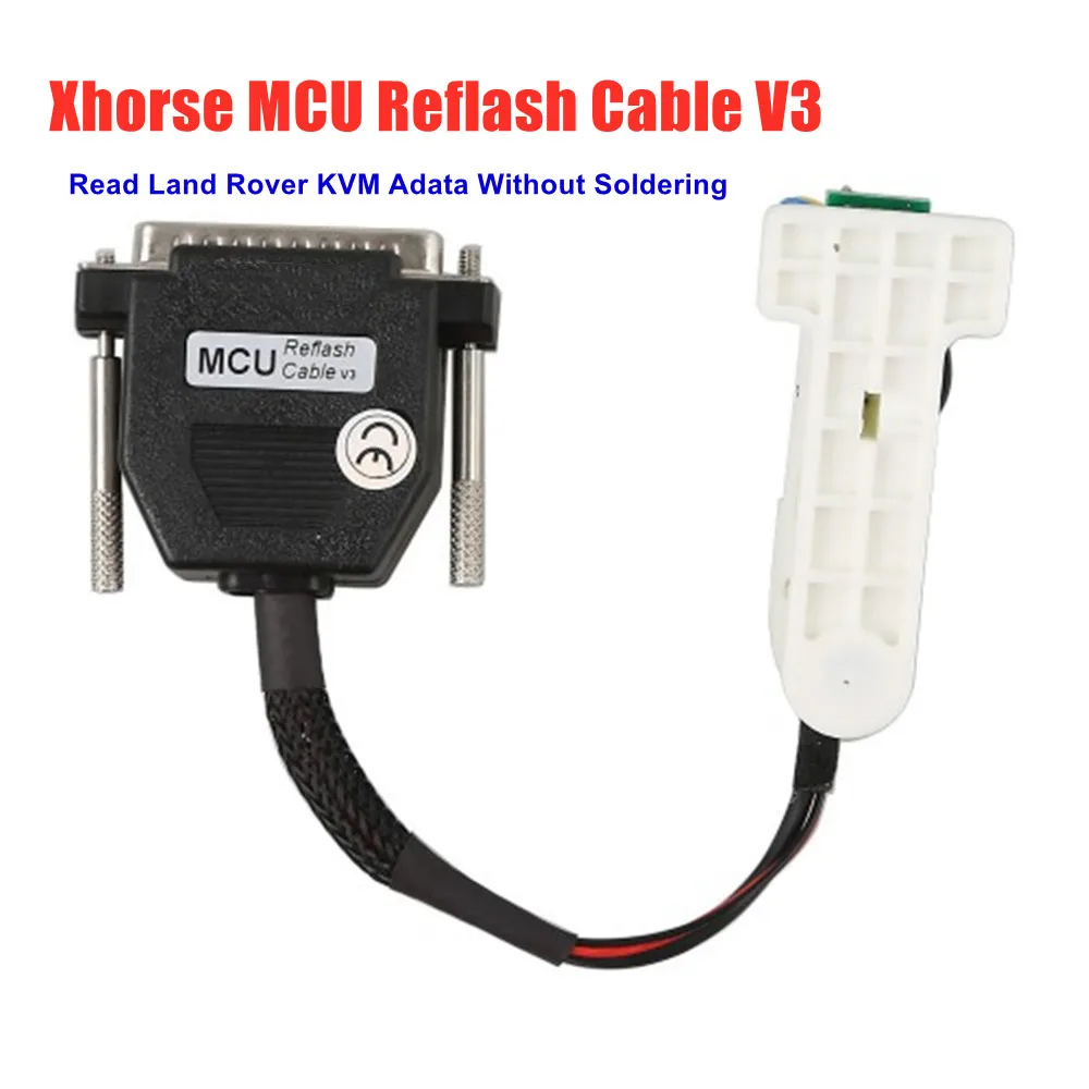 Xhorse MCU Reflash Cable V3 To Read KVM Data Without Soldering Can Use for VVDI Prog Key Programmer