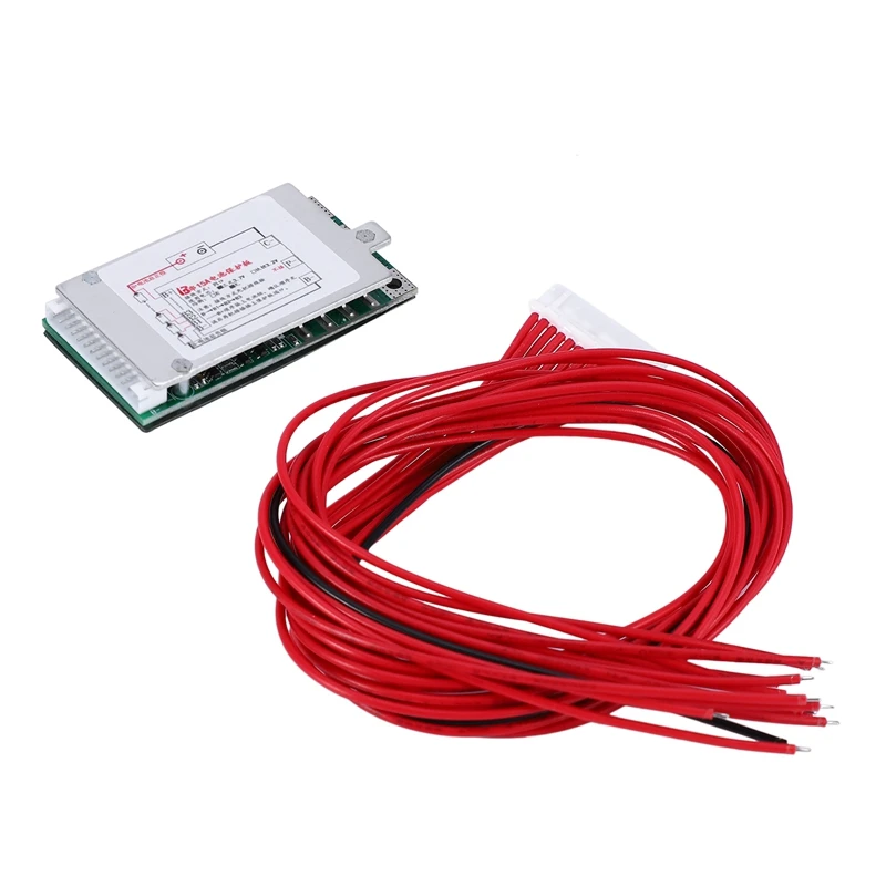 13S 48V 15A Li-Ion Lipolymerแบตเตอรี่BMS PCBบอร์ดฮีทซิงค์สำหรับE-Bike EScooter
