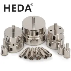 3-200mm Round Shank Hole Saw Diamond Coated Core Drill Bit Masonry Tools For Glass Marble Opener Ceramic Tile Porcelain Granite