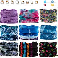 1401-1450 Magic Scarf Outdoor Sports Bicycle Headband Bike Cycling Bandana Neck Tube Warmer Bandanas Scraf Men Hiking Headband