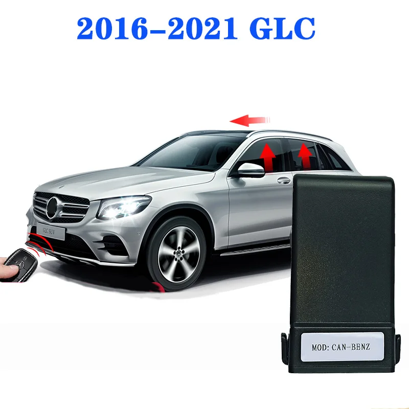 

For Mercedes-Benz 2016-2021 GLC 200 GLC260 GLC300 Intelligent Power Automatic Smart Window Closer Open Kit One-button sunroof