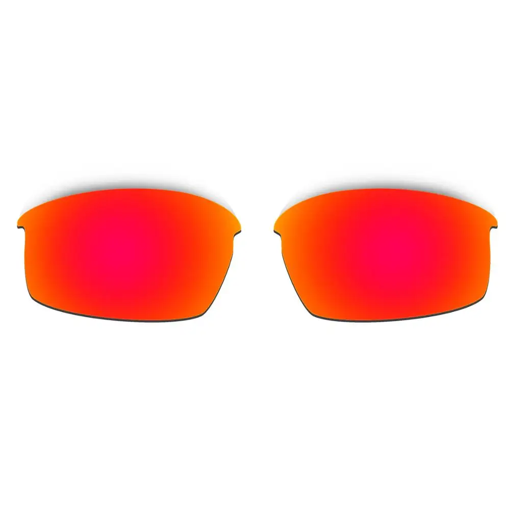 HKUCO For Bottlecap Sunglasses Replacement Polarized Lenses 2 Pairs - Red&Blue