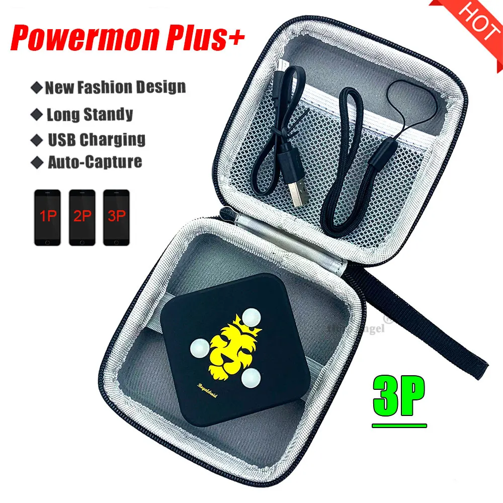 New Powermon Auto Catch for powermon go plus Dualcatch Smart Capture for iPhone 11/ 6/7/7 Plus/8 IOS12 Android 8.0 Dropshipping