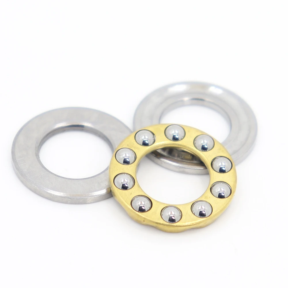 

F7-15M Bearing 7*15*5 mm ( 10PCS ) ABEC-1 Miniature F7 17 M Thrust Axial F7 15M Ball Bearings With Grooved Raceway