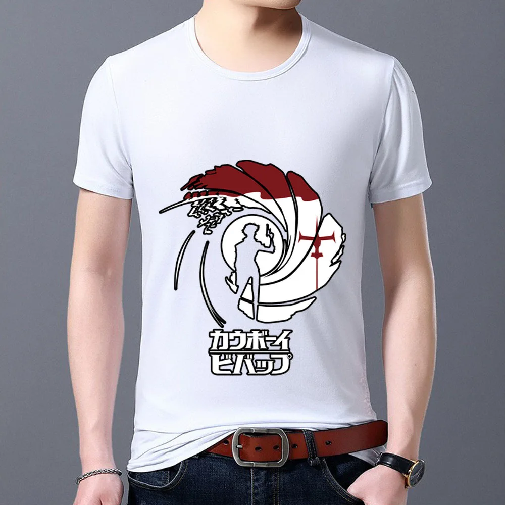 Man's T-shirt Japan Harajuku Style Tee Shirt for Man Fashion Casual White Printing Short Sleeve Tops Dropshipping Male Clothes