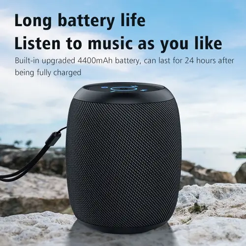 Imagen 2 del producto ZEALOT-S53 Altavoz Bluetooth portátil 10 horas 10w sonido súper fuerte altavoz bluetooth IPX6 impermeable para teléfono tarjeta TF USB