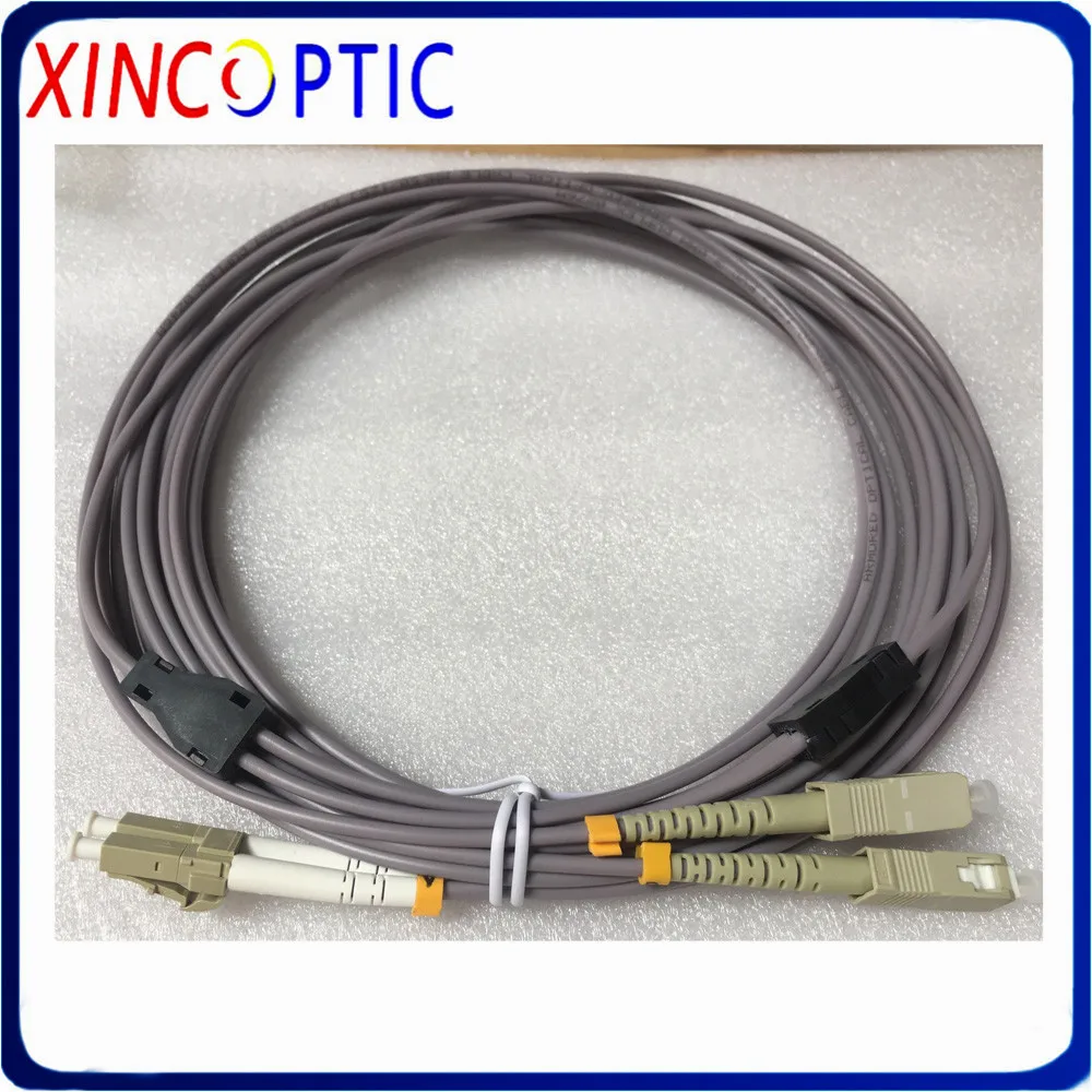 2 core 7M Multimode Armored Patch Cord 2 cores 7M MM 50/125 OM1 OM2 ST SC LC FC 2 fiber Optical Fiber Jumper Cable