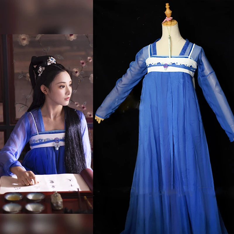 

Xiao Feng Minority Group Winter Horse Riding Costume Hanfu High Quality Drama Original Design for TV Play Goodbye My Princess