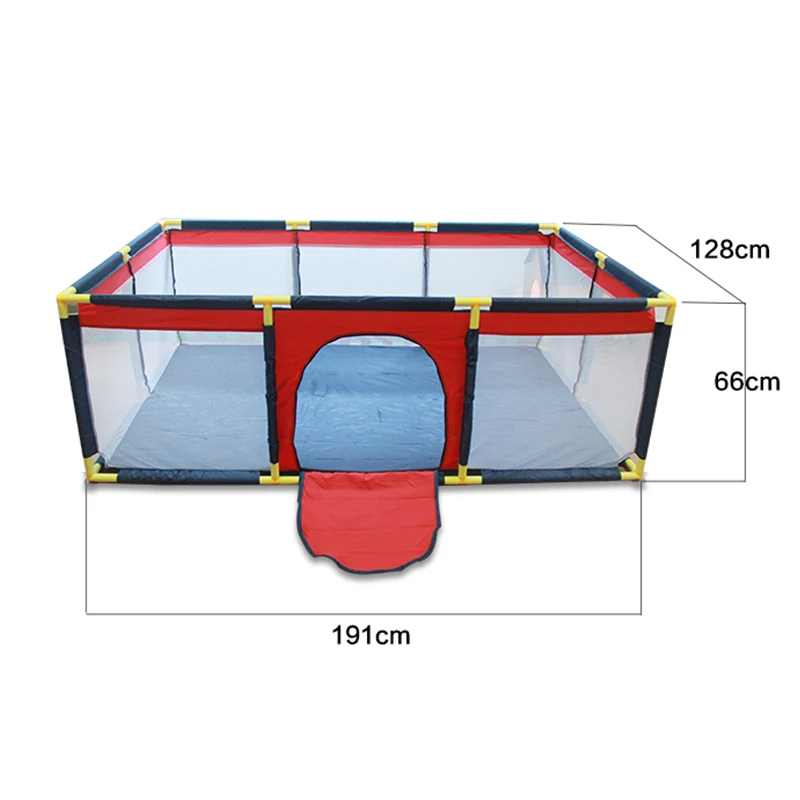 IMBABY Baby Playpen for Children Kids Safety Barriers Toddler Playground Newborn Security Fence Bottom Non-Slip Design New Style