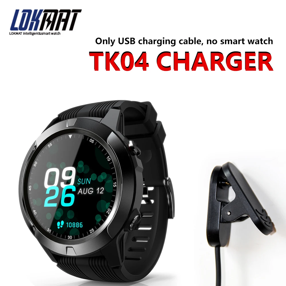 USB-кабель для зарядки смарт-часов LOKMAT, аксессуары, зарядное устройство OCEAN APPLLP MAX LOK02 APPLLP 2 3 TK04 TK05 ATTACK