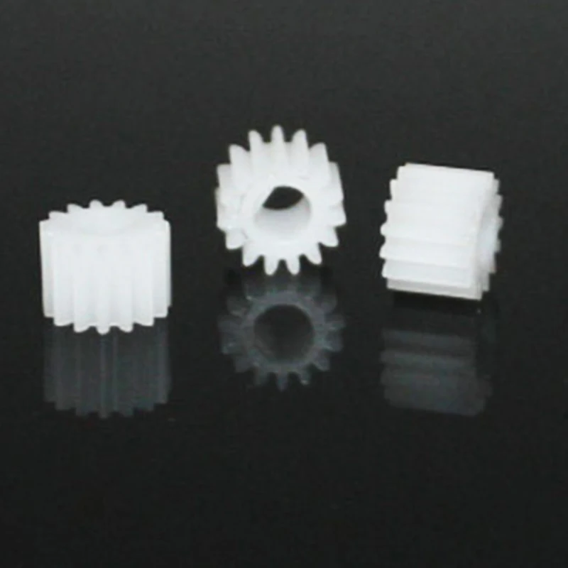 30pcs 4mm D hole 15T 0.5M plastic gear/DIY sand table building model material diy toy parts baby toys for children