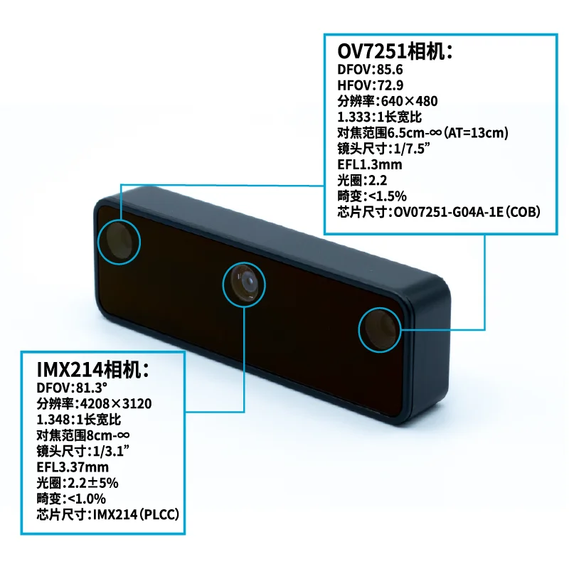 Imagem -02 - Oak-d-lite Binocular Profunda Inteligência Artificial Máquina de Câmera Visão Opencv ai Incorporado