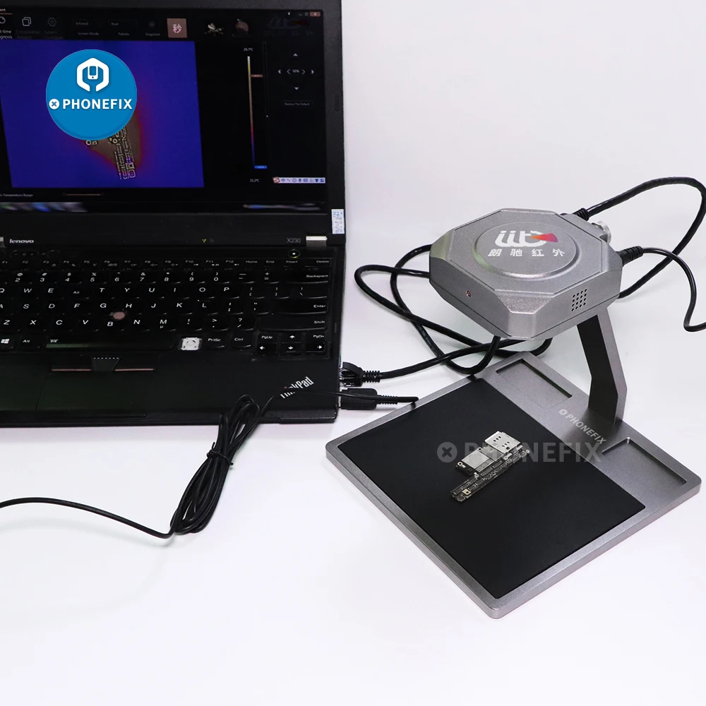 Riparazione della scheda madre del telefono dello strumento di Imaging termico di diagnosi rapida del guasto del pwb della macchina fotografica di