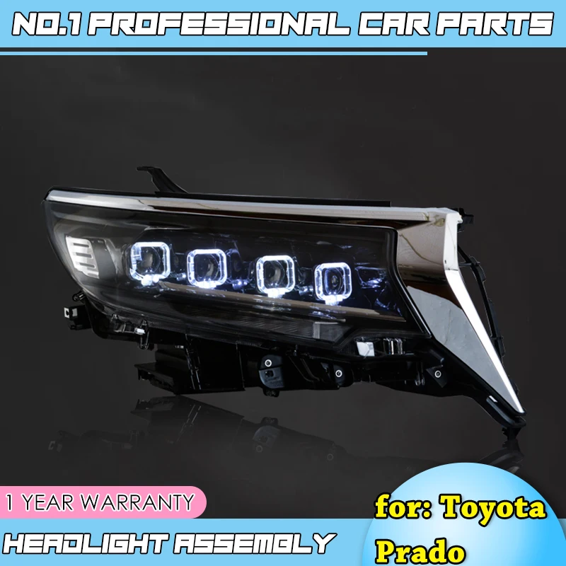 car accessories led Headlight for 2018 for Toyota Land Cruiser Prado GXL wagon 1 order