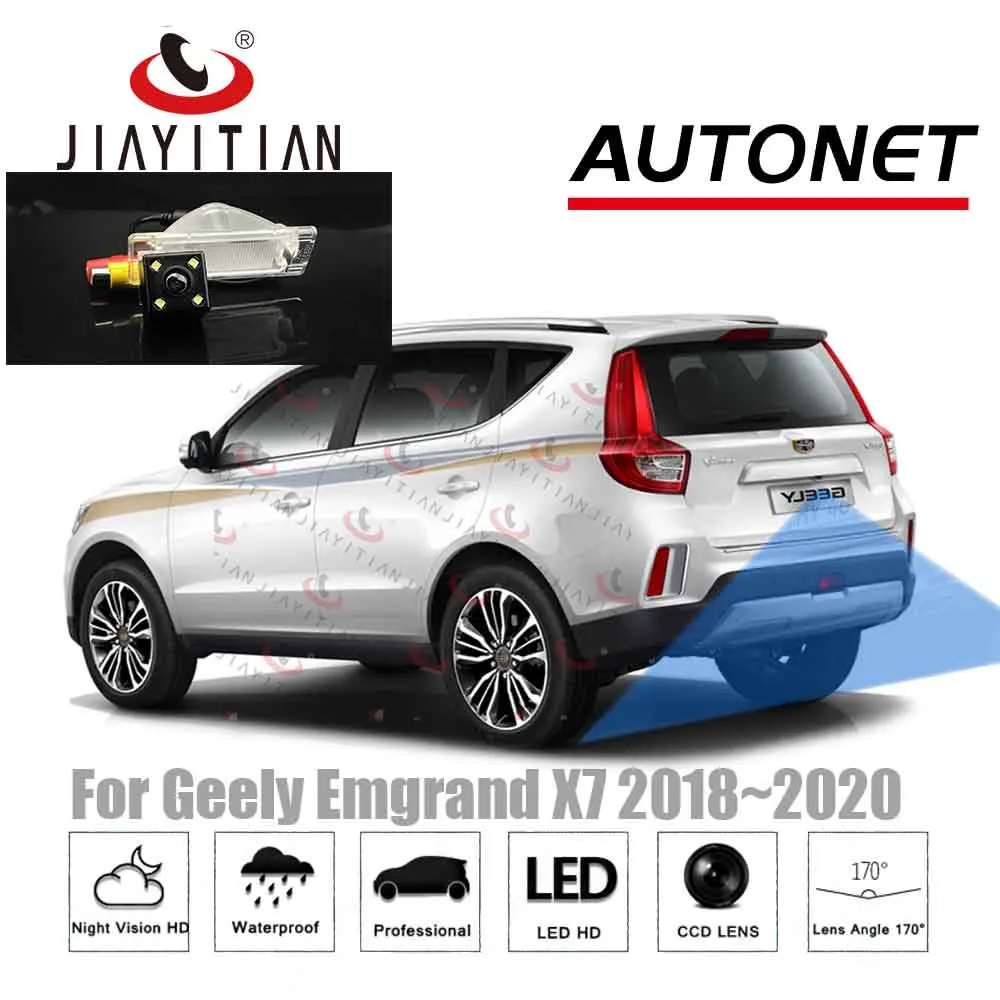 JIAYITIAN Rear View Camera for geely vision x6 /Geely Emgrand X7 2016~2020 2019 ccd Backup Camera/Night Vision/Reverse camera