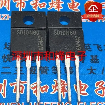ใหม่5PCS/ SD10N60 K4106 2SK4106 TO-220F TO220F